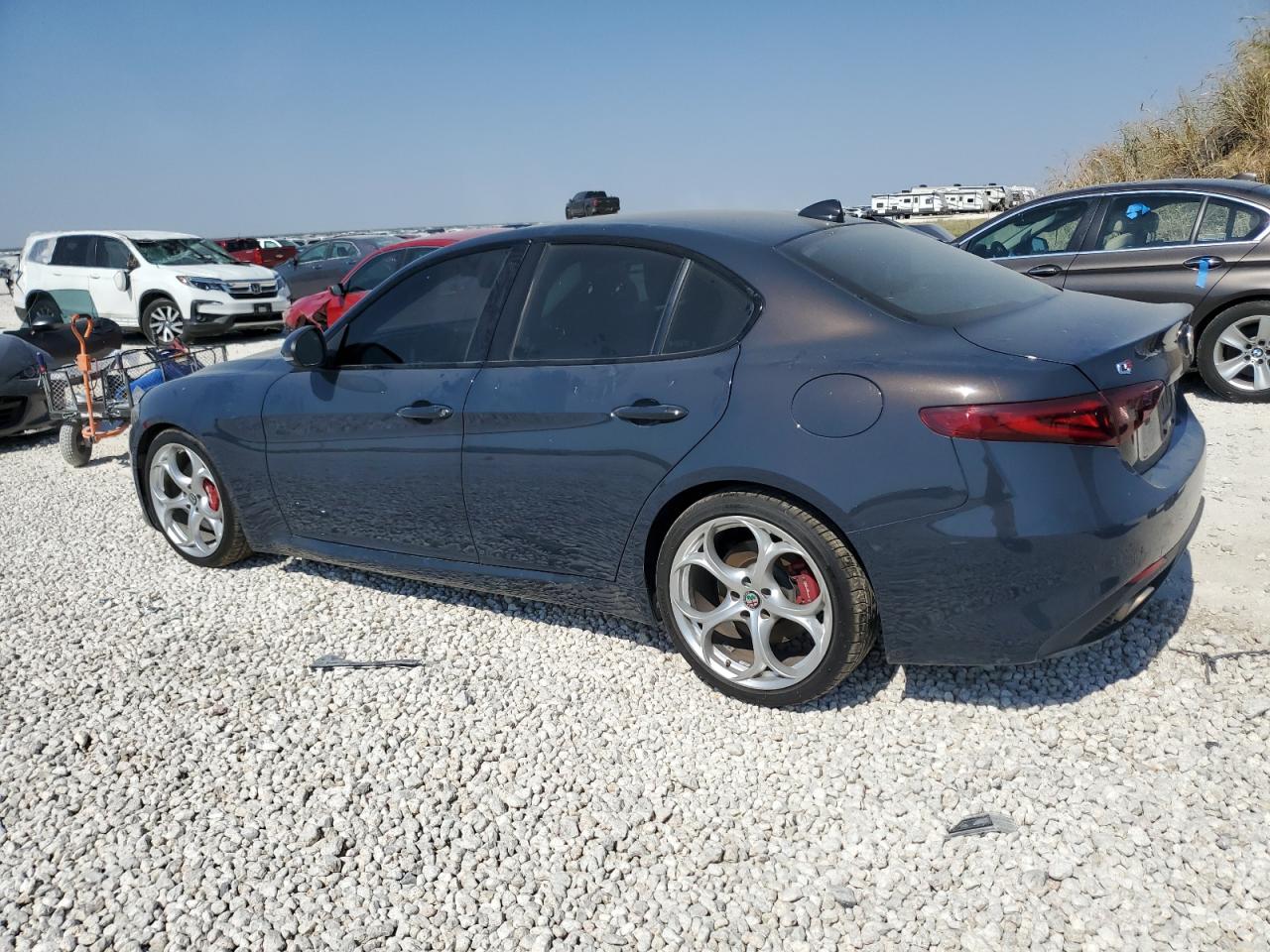 2019 Alfa Romeo Giulia VIN ZARFAMBN6K7603610 Copart auction photo, unknown damage thumbnail 2