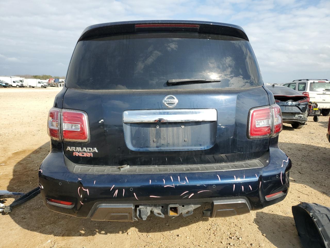 2019 Nissan Armada VIN JN8AY2ND6KX010017 Copart auction photo, front end damage thumbnail 6