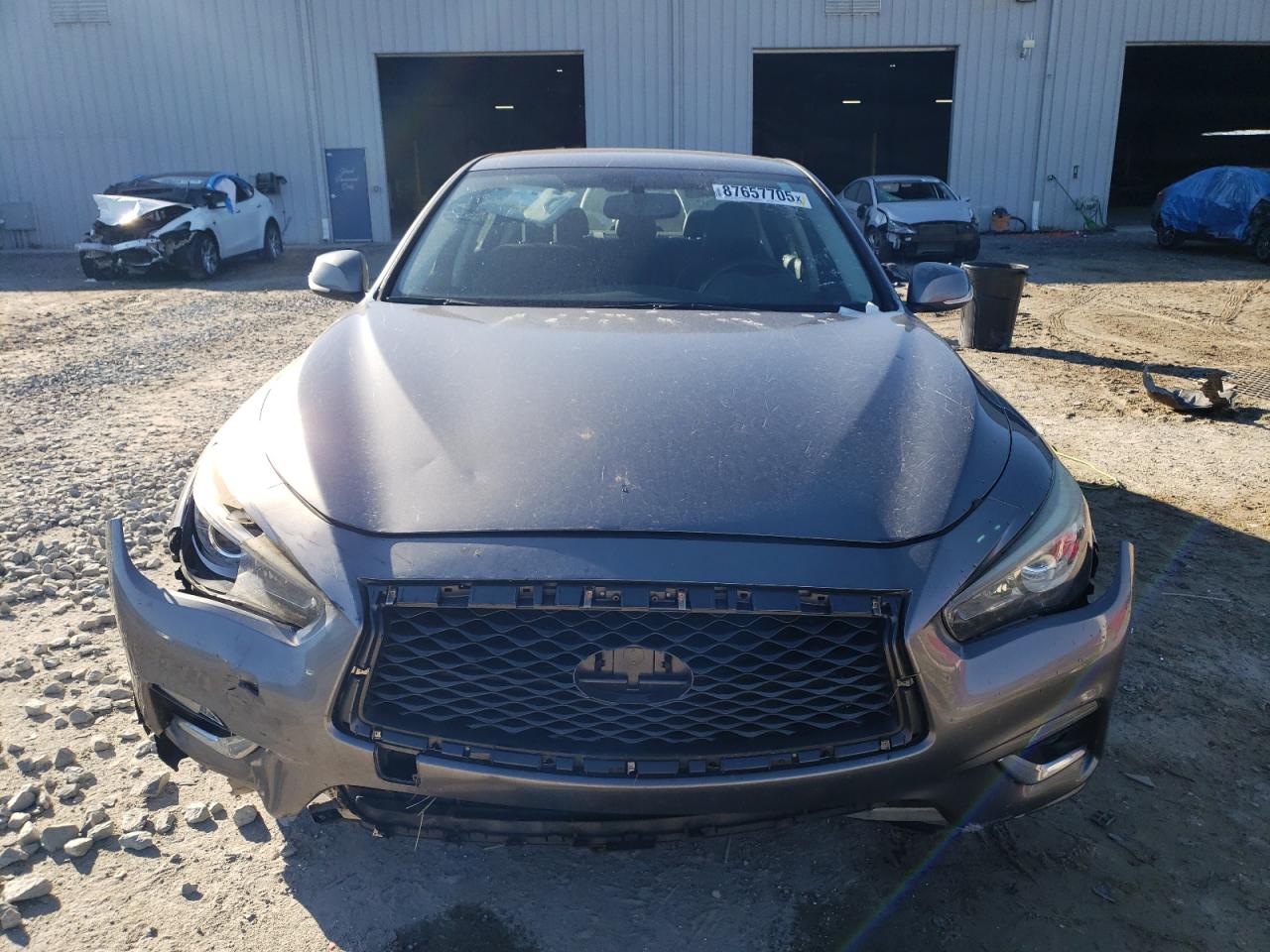 2018 Infiniti Q50 VIN JN1EV7AP5JM363712 Copart auction photo, front end / rear end damage thumbnail 5