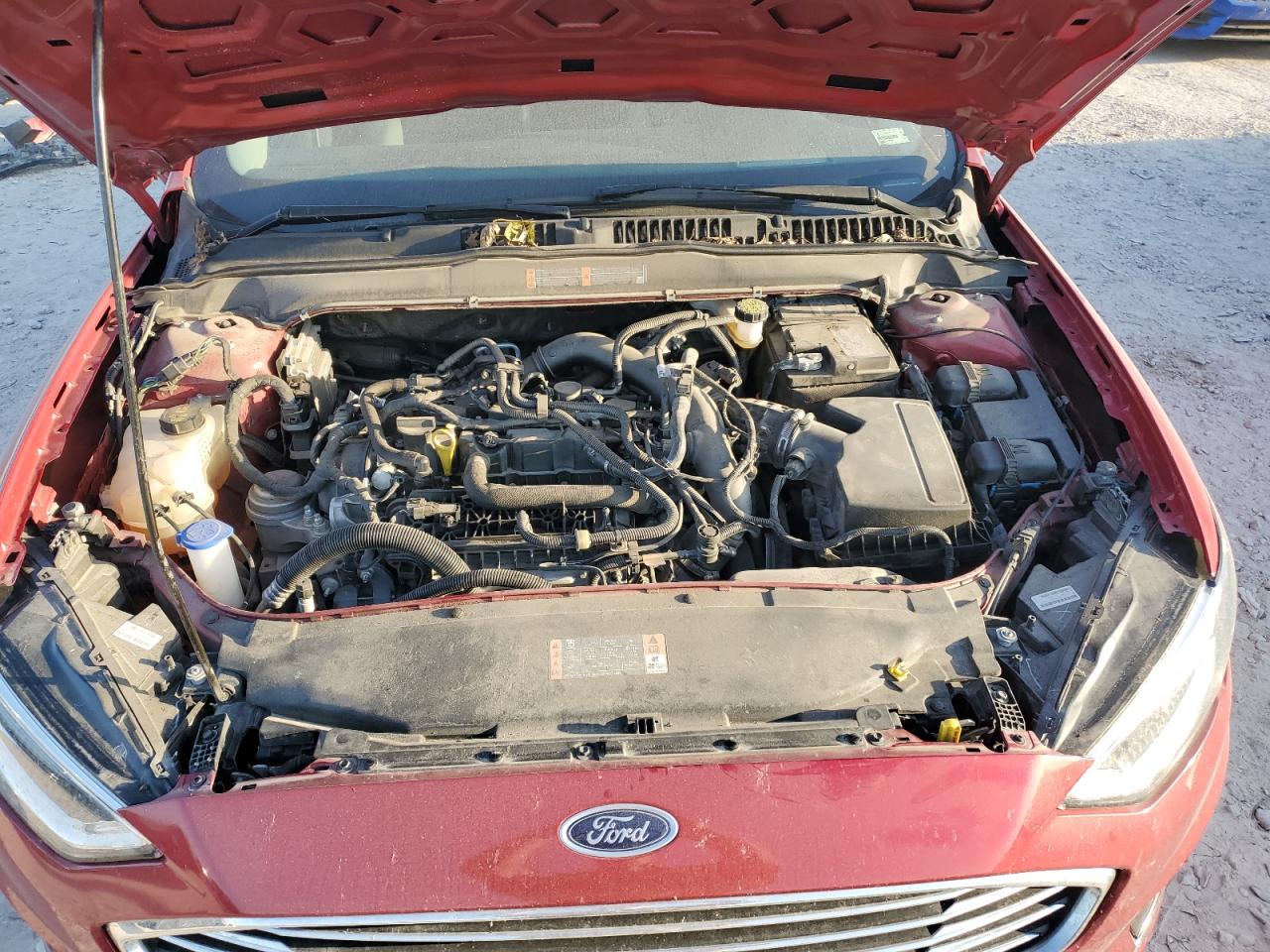 2020 Ford Fusion VIN 3FA6P0CD4LR167315 Copart auction photo, rear end / minor dent/scratches damage thumbnail 11