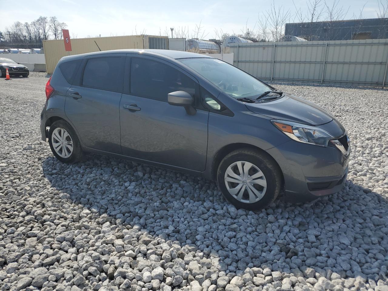 2018 Nissan Versa VIN 3N1CE2CP9JL356747 Copart auction photo, rear end / side damage thumbnail 4