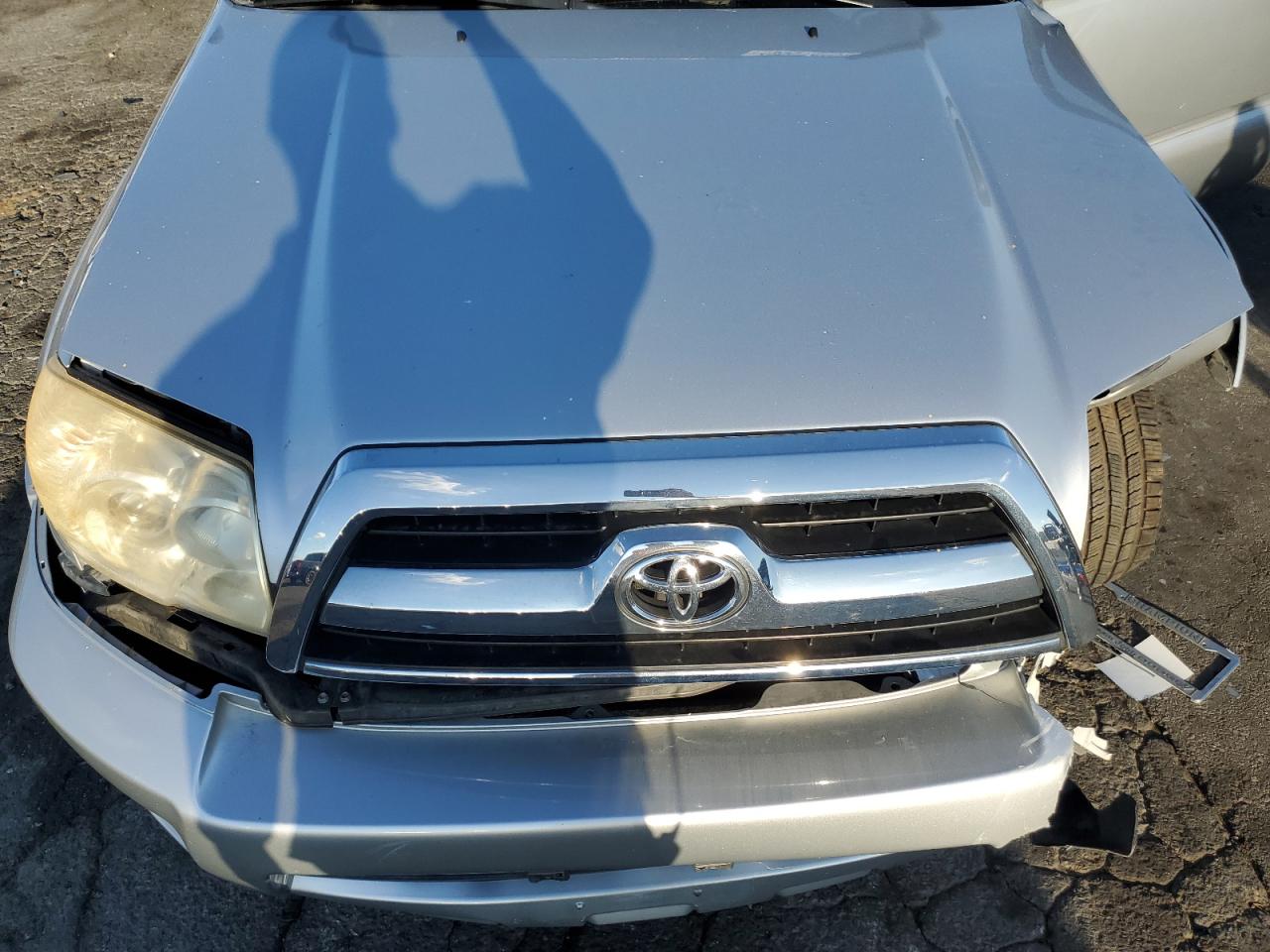 2007 Toyota 4Runner VIN JTEZU14R370088591 Copart auction photo, front end damage thumbnail 13