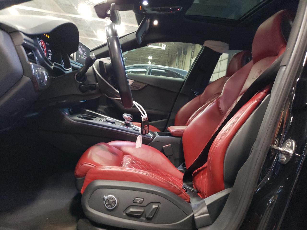 2018 Audi RS4 VIN WAUC4AF41JA003581 Copart auction photo, side / all over damage thumbnail 7