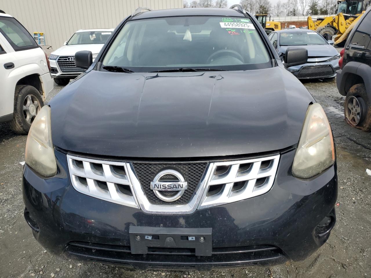 2014 Nissan Rogue VIN JN8AS5MV3EW707037 Copart auction photo, side damage thumbnail 5