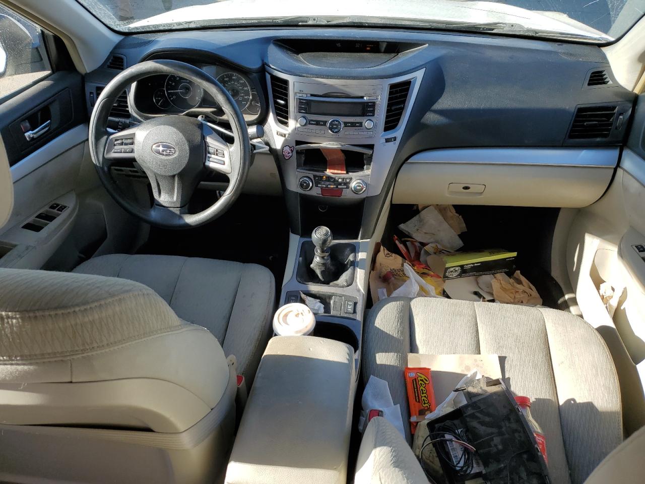 2012 Subaru Outback VIN 4S4BRCAC9C1279936 Copart auction photo, all over / undercarriage damage thumbnail 8
