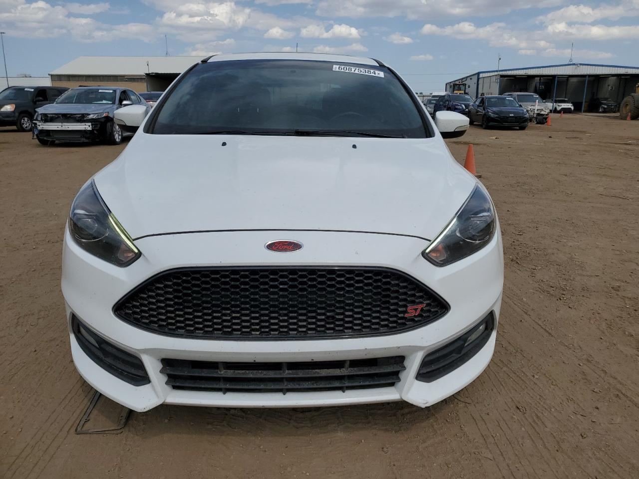 2016 Ford Focus VIN 1FADP3L96GL350417 Copart auction photo, hail damage thumbnail 5