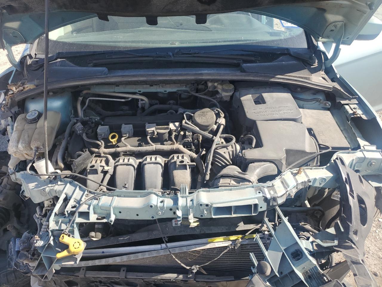 2012 Ford Focus VIN 1FAHP3F29CL151372 Copart auction photo, front end damage thumbnail 11
