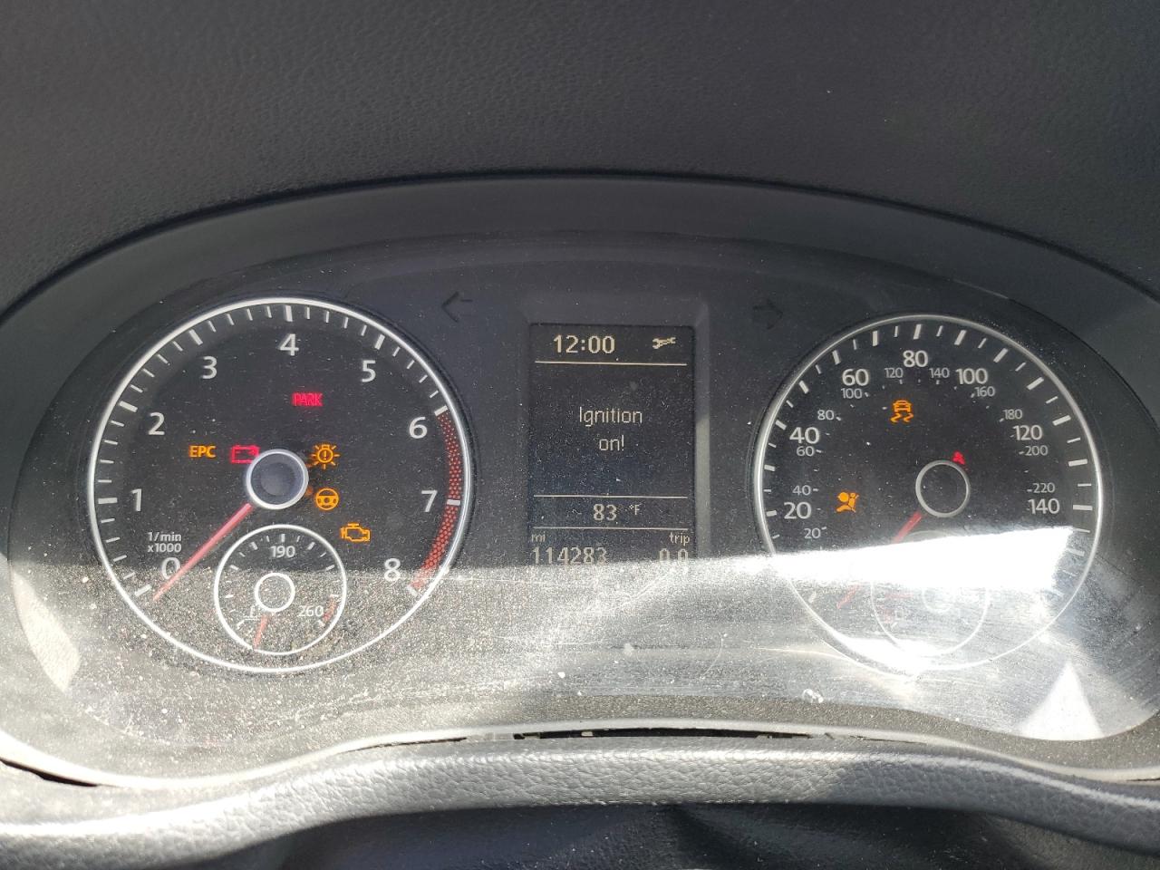 2014 Volkswagen Passat VIN 1VWCT7A36EC005793 Copart auction photo, side / hail damage thumbnail 9