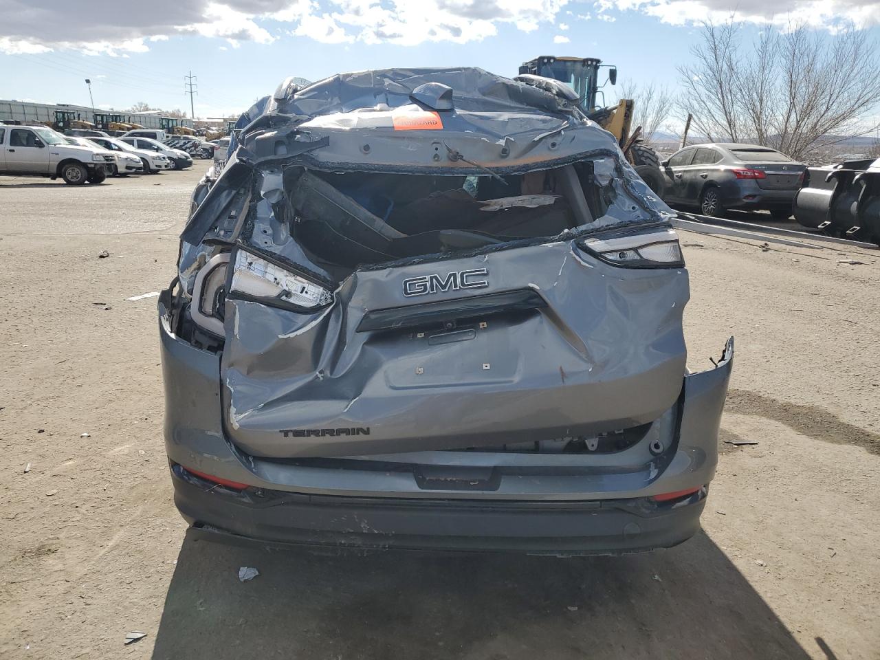 2021 GMC Terrain VIN 3GKALPEV6ML312331 Copart auction photo, all over damage thumbnail 6