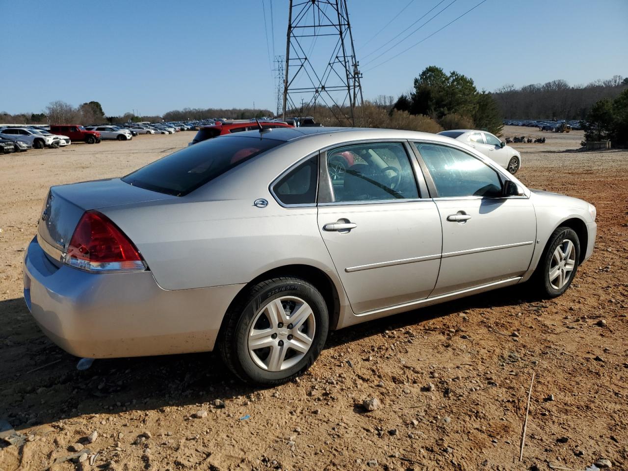 2007 Chevrolet Impala VIN 2G1WB58K579115032 Copart auction photo, side / mechanical damage thumbnail 3