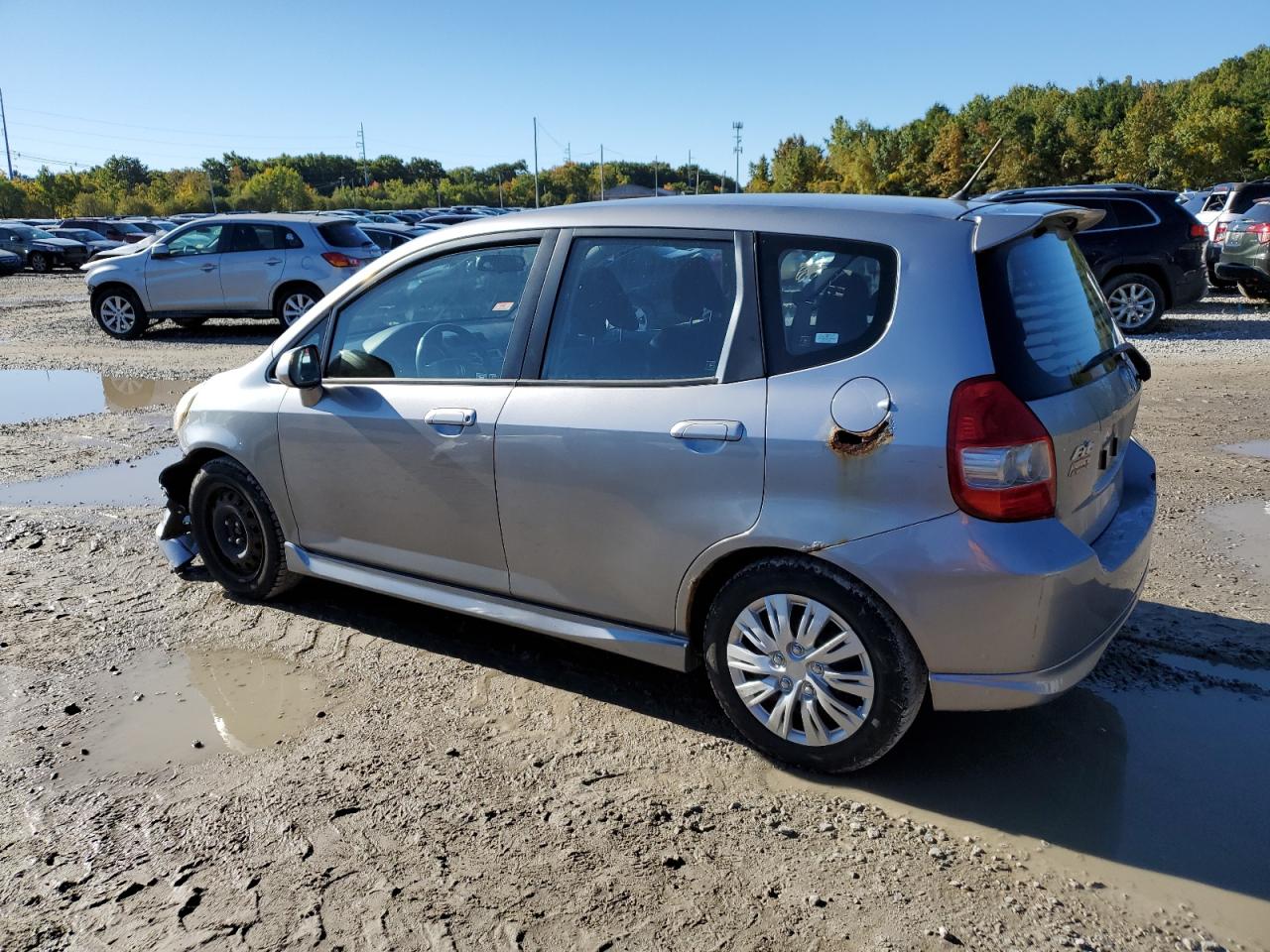 2008 Honda Fit VIN JHMGD37638S012219 Copart auction photo, front end damage thumbnail 2