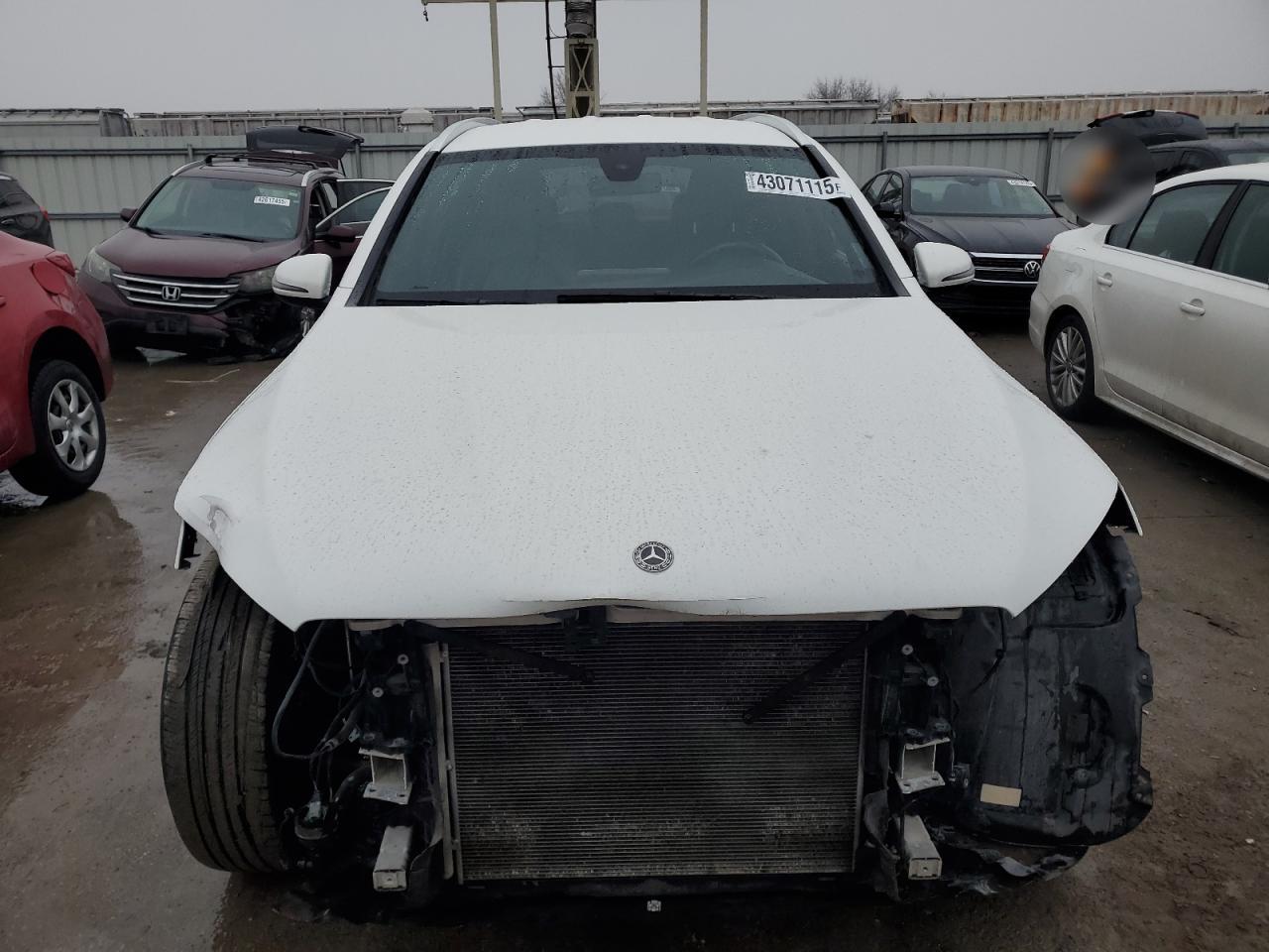 2020 Mercedes-Benz GLC VIN WDC0G8EB9LF740081 Copart auction photo, front end damage thumbnail 5
