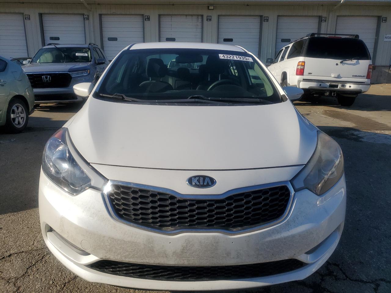 2014 KIA Forte VIN KNAFX4A65E5200931 Copart auction photo, rear end damage thumbnail 5