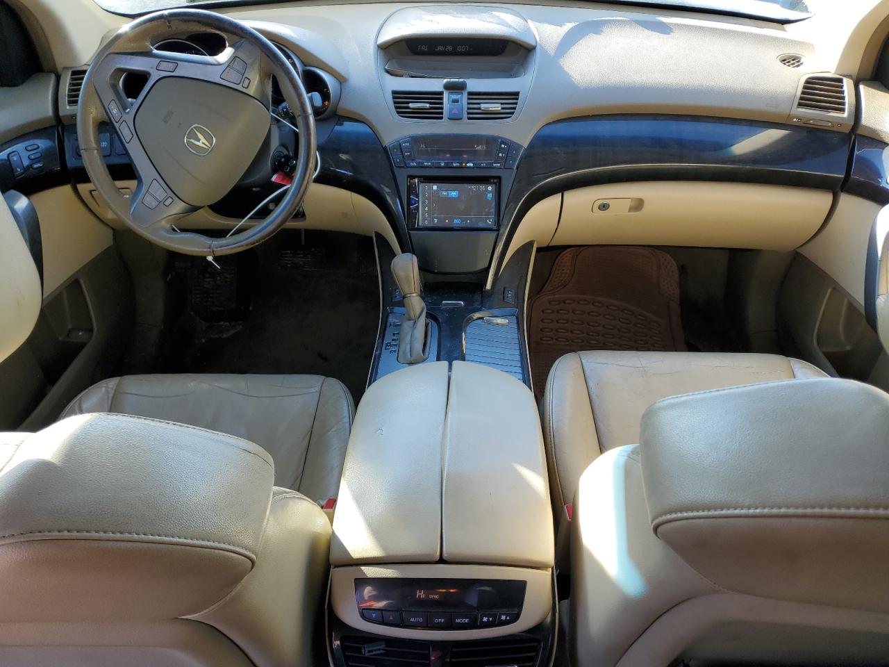 2008 Acura MDX VIN 2HNYD28268H542312 Copart auction photo, all over damage thumbnail 8