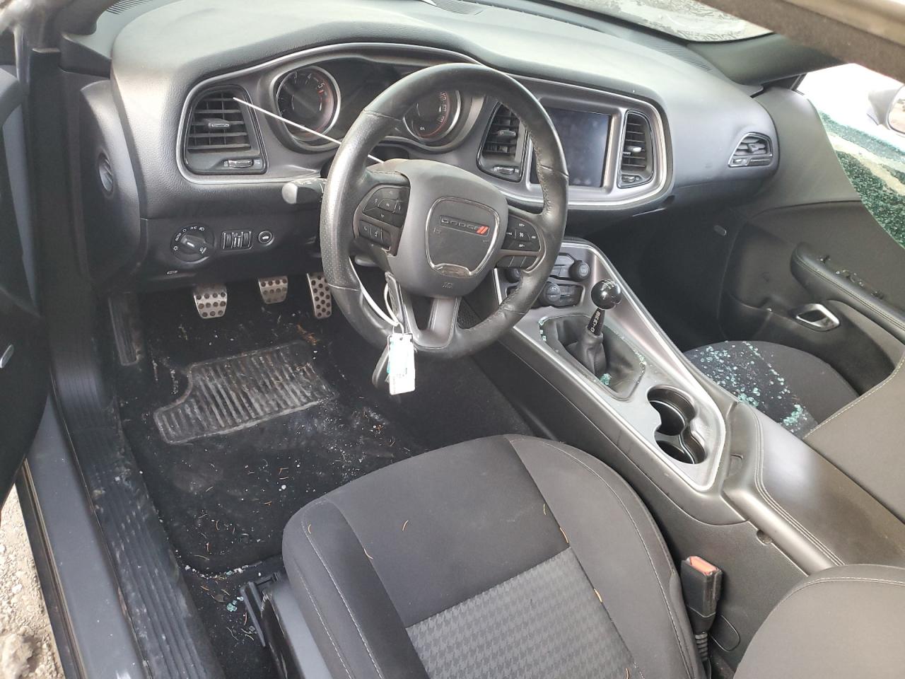 2019 Dodge Challenger VIN 2C3CDZFJ6KH683198 Copart auction photo, stripped / vandalism damage thumbnail 8