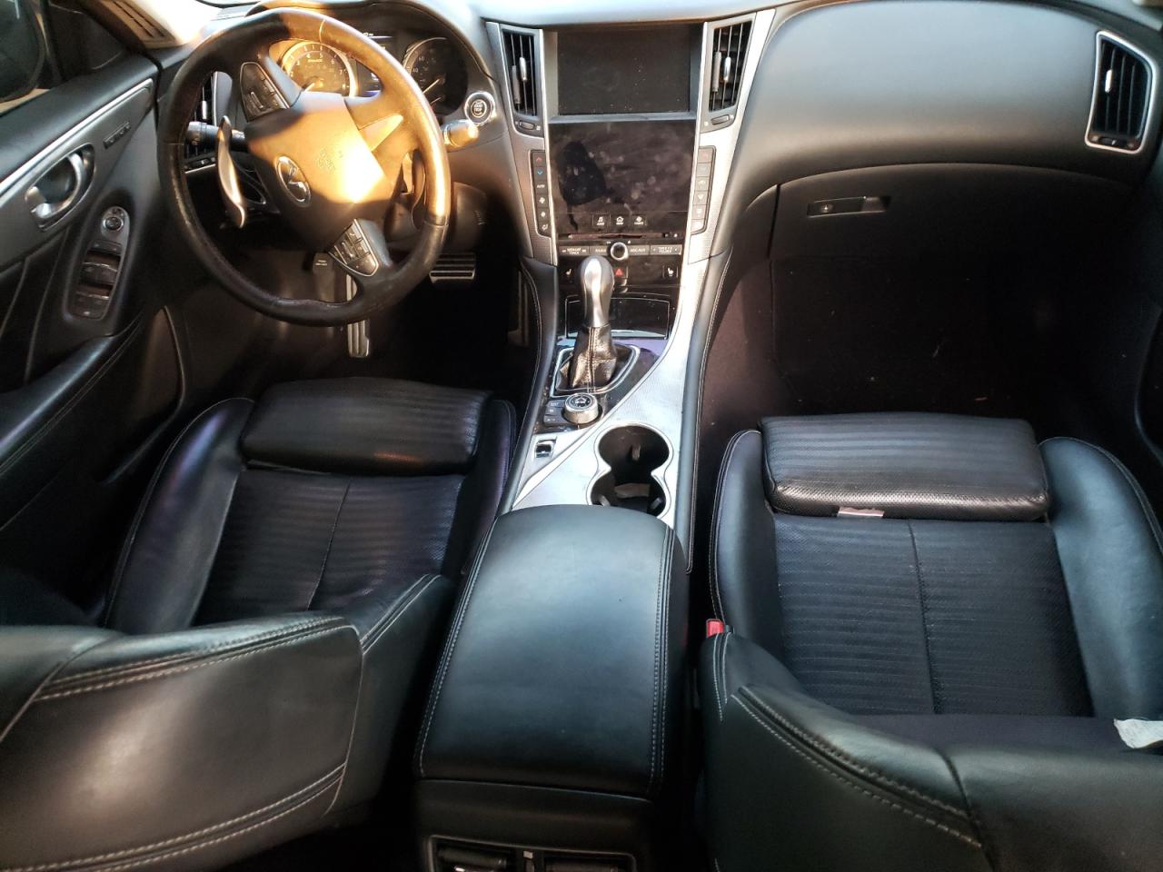 2016 Infiniti Q50 VIN JN1FV7AR8GM451877 Copart auction photo, all over damage thumbnail 8