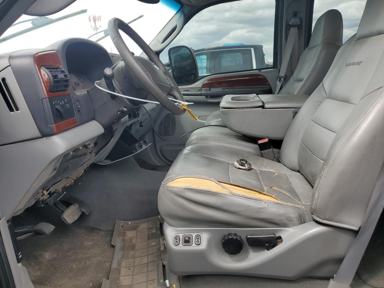 2005 Ford F350 VIN 1FTWW30P25EA72576 Copart auction photo, rear end damage thumbnail 7