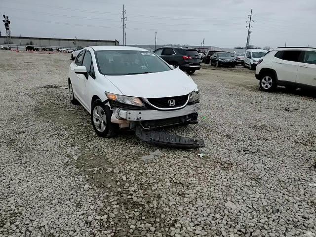 2015 Honda Civic VIN 19XFB2F59FE061429 Copart auction photo, front end / frame damage damage thumbnail 10