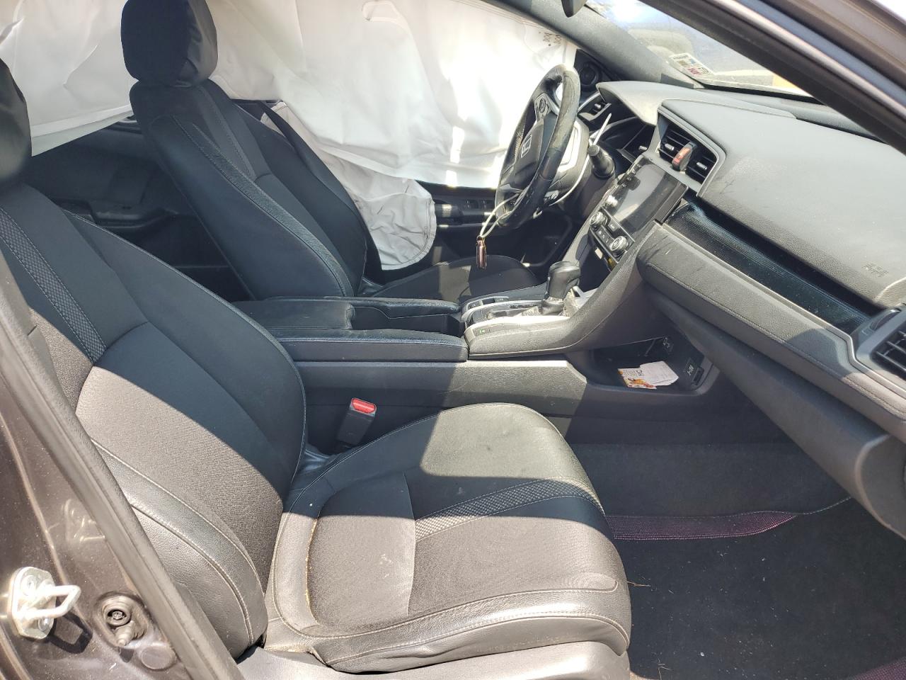 2019 Honda Civic VIN 2HGFC2F81KH589523 Copart auction photo, side damage thumbnail 7