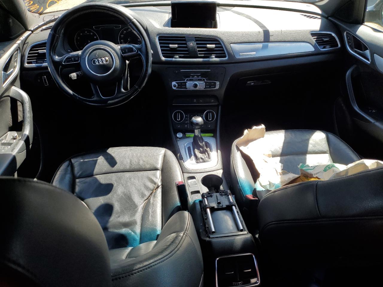 2016 Audi Q3 VIN WA1EFCFS5GR025166 Copart auction photo, all over damage thumbnail 8