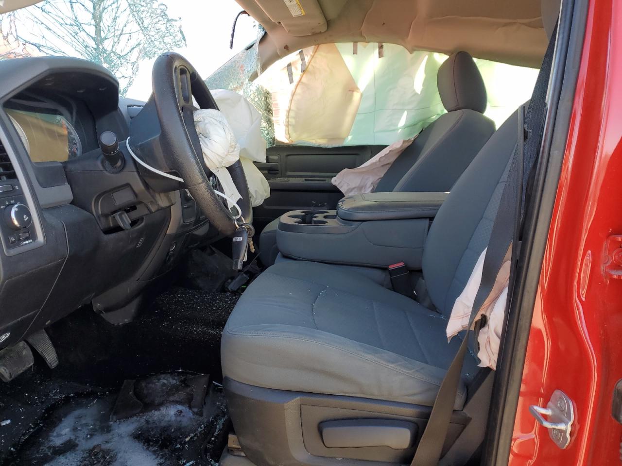 2013 RAM 1500 VIN 1C6RR7KT2DS586439 Copart auction photo, biohazard/chemical / front end damage thumbnail 7