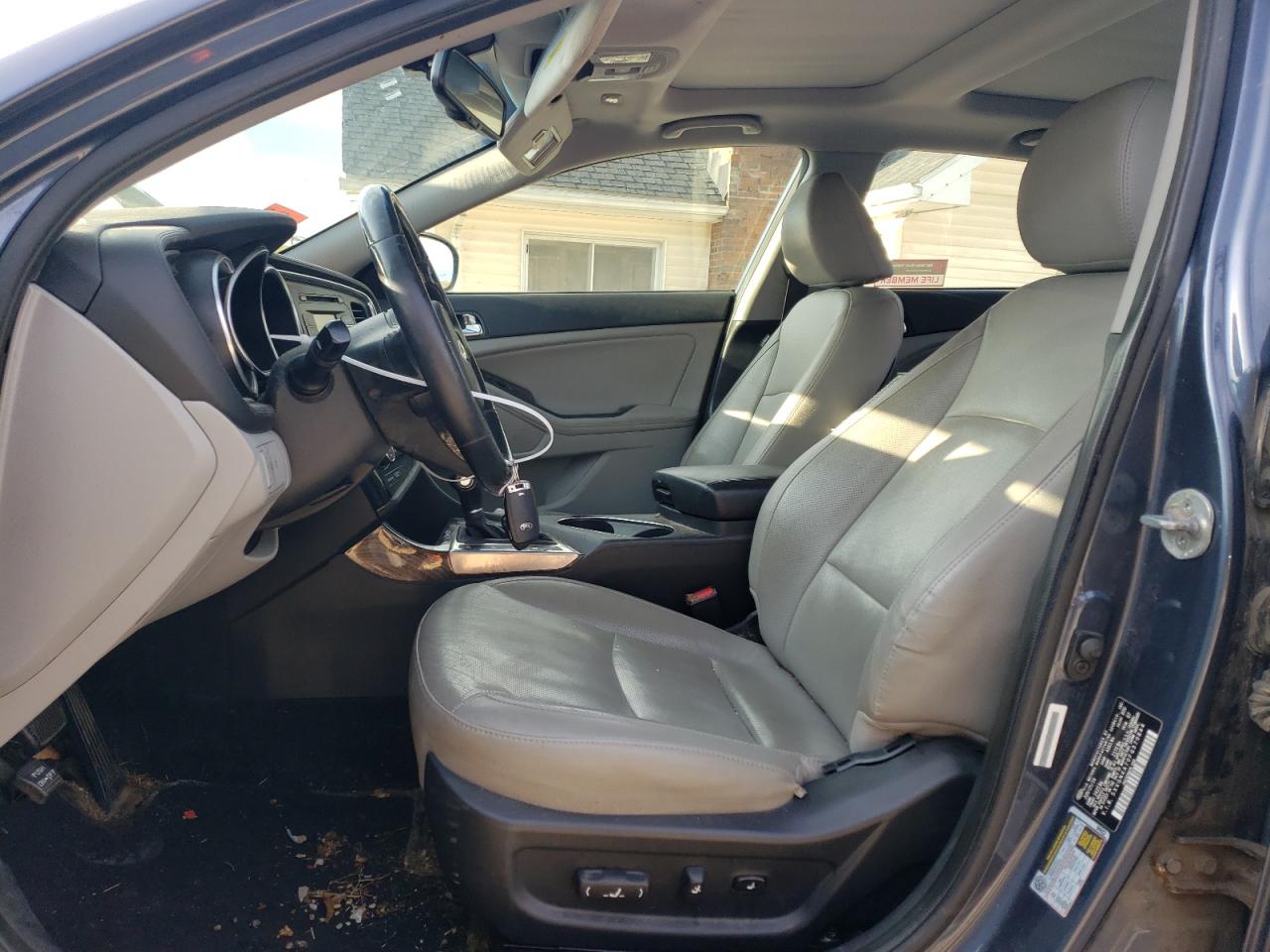 2015 KIA Optima VIN 5XXGN4A70FG370844 Copart auction photo, rear end / side damage thumbnail 7