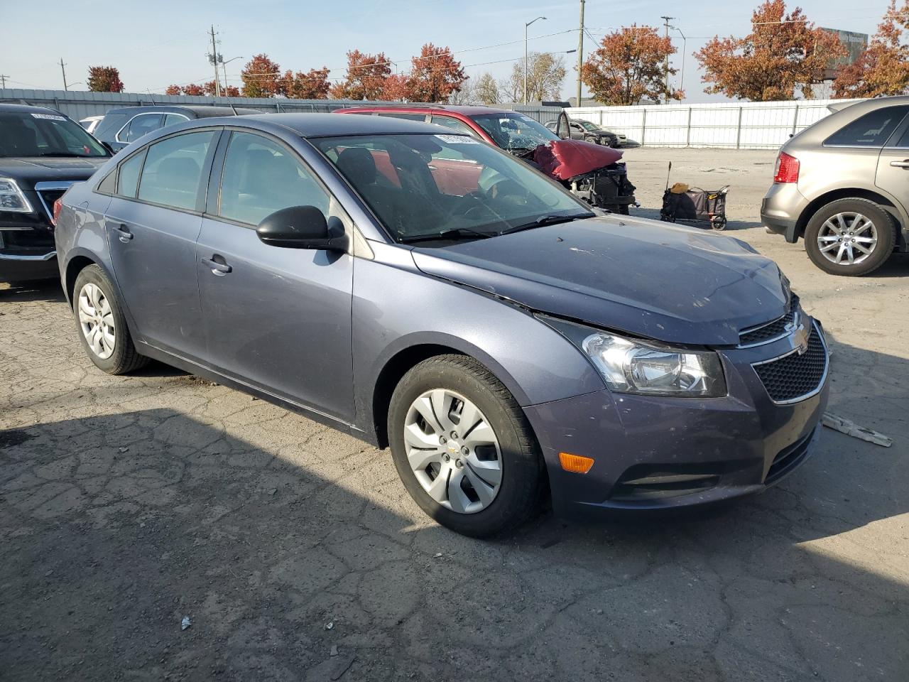 2013 Chevrolet Cruze VIN 1G1PB5SH1D7265038 Copart auction photo, front end damage thumbnail 4