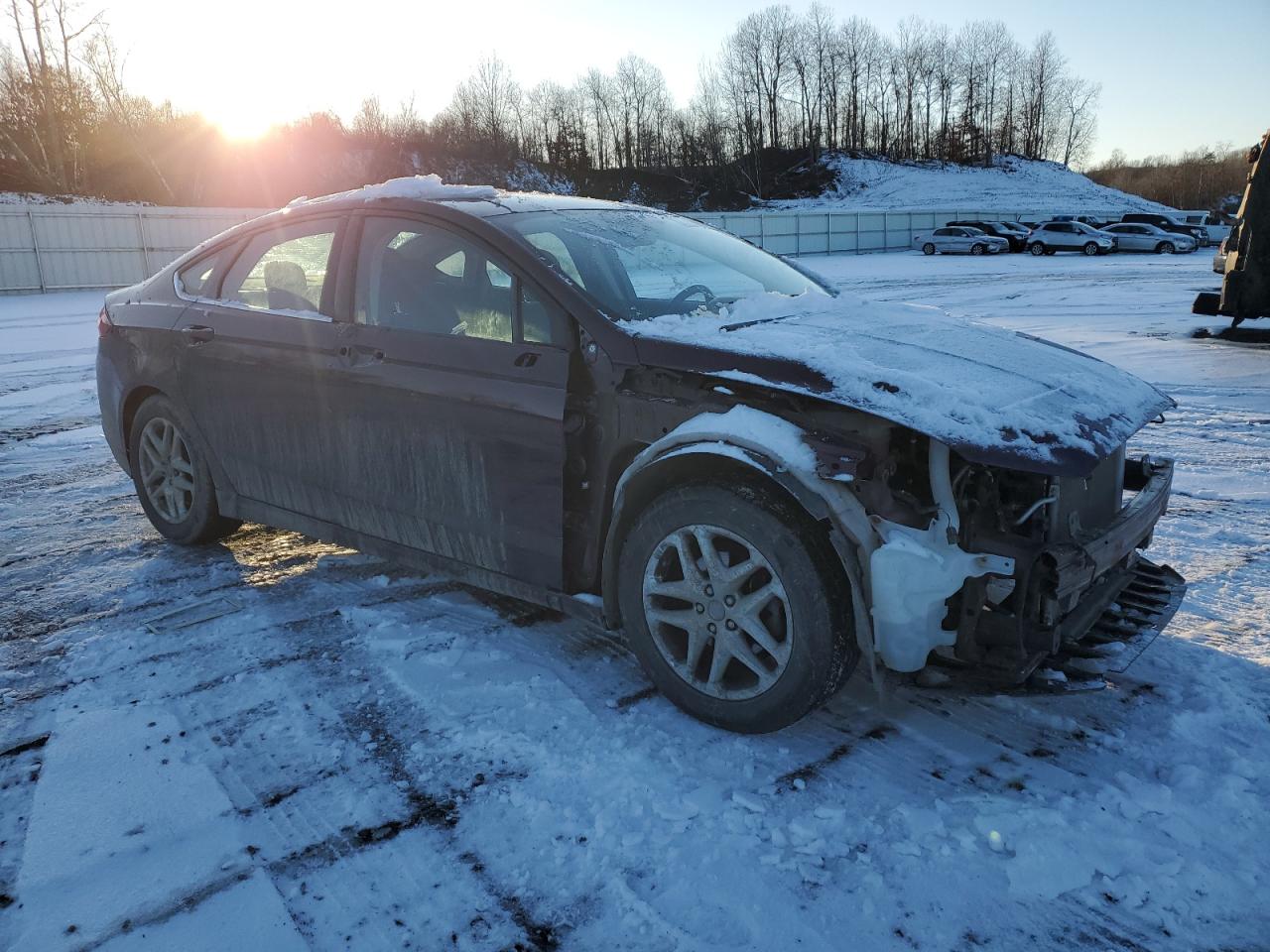 2013 Ford Fusion VIN 3FA6P0H73DR306726 Copart auction photo, front end damage thumbnail 4
