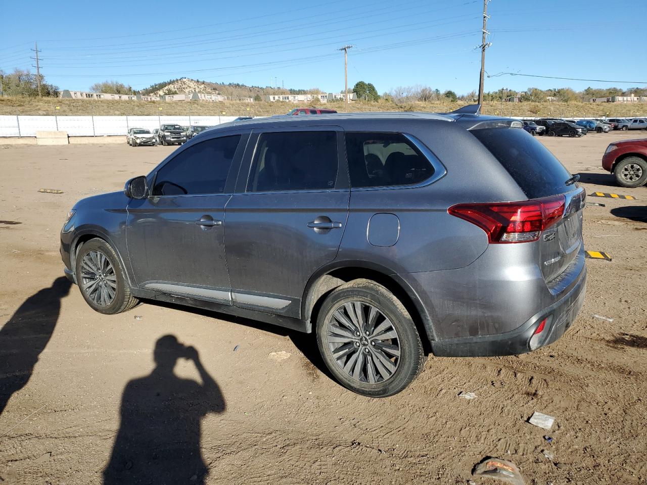 2020 Mitsubishi Outlander VIN JA4AD3A31LJ000519 Copart auction photo, front end / side damage thumbnail 2