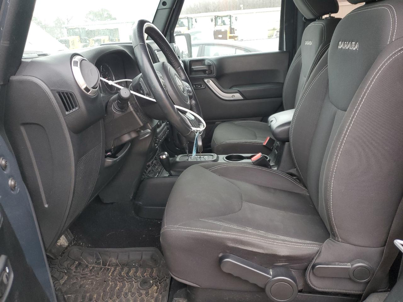 2017 Jeep Wrangler VIN 1C4AJWBG5HL713078 Copart auction photo, front end / rear end damage thumbnail 7
