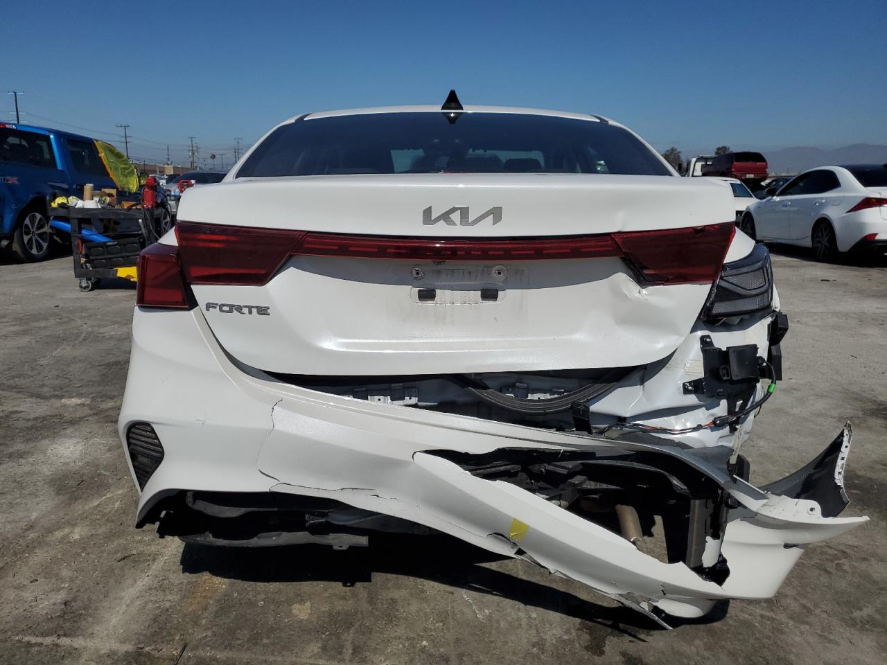 2022 KIA Forte VIN 3KPF24AD6NE476118 Copart auction photo, rear end damage thumbnail 6