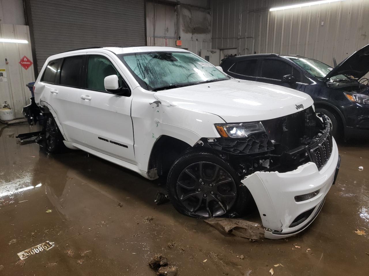 2020 Jeep Grand Cherokee VIN 1C4RJFCG2LC424556 Copart auction photo, front end / rear end damage thumbnail 4