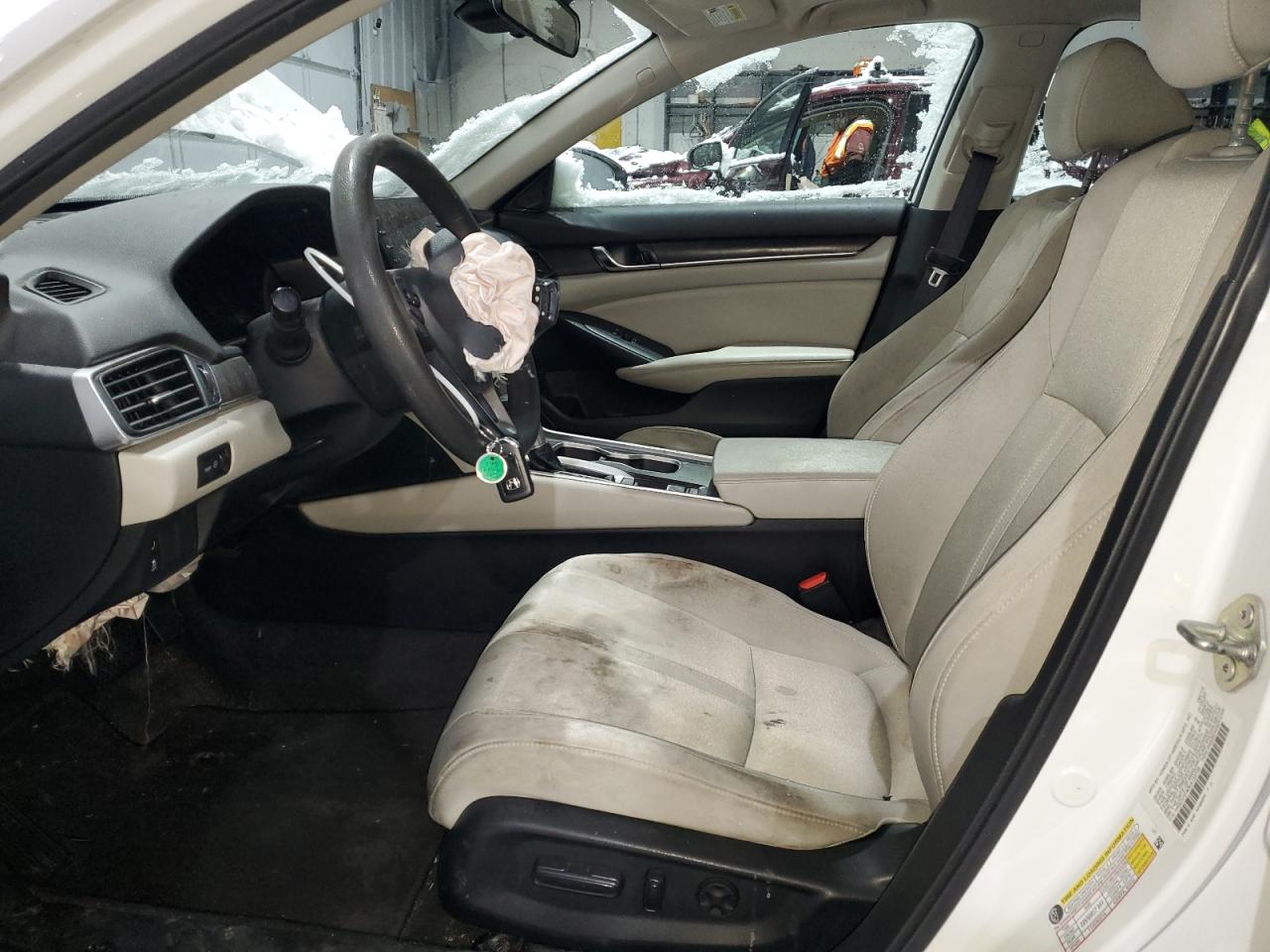 2019 Honda Accord VIN 1HGCV1F40KA125738 Copart auction photo, front end damage thumbnail 7