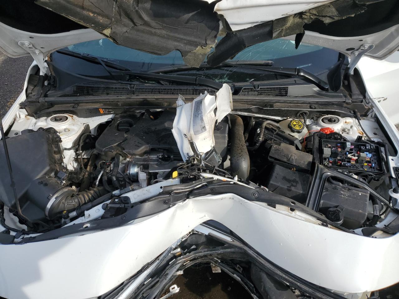 2021 Chevrolet Malibu VIN 1G1ZC5ST7MF089869 Copart auction photo, front end damage thumbnail 11