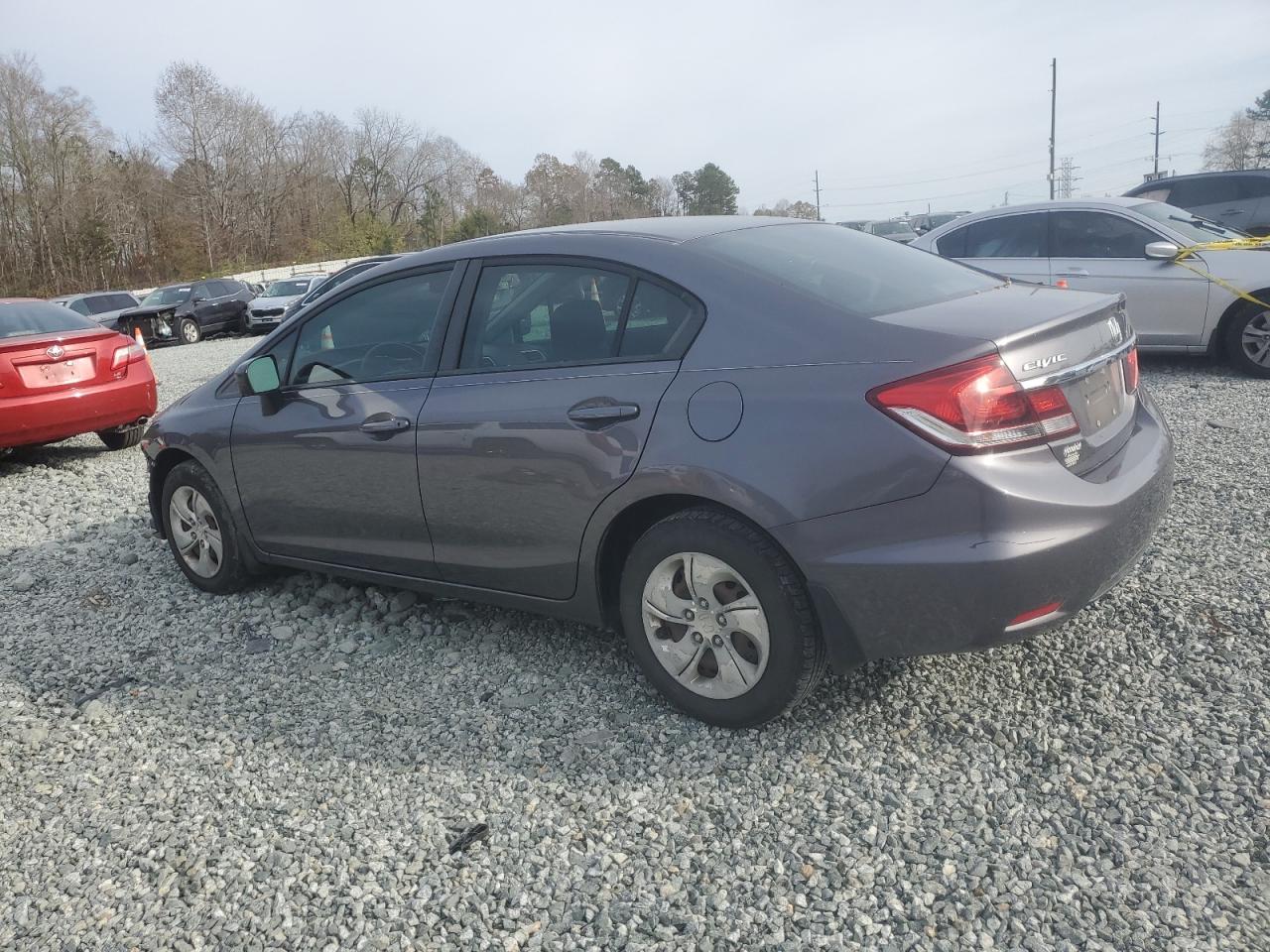 2014 Honda Civic VIN 2HGFB2F58EH513911 Copart auction photo, front end damage thumbnail 2