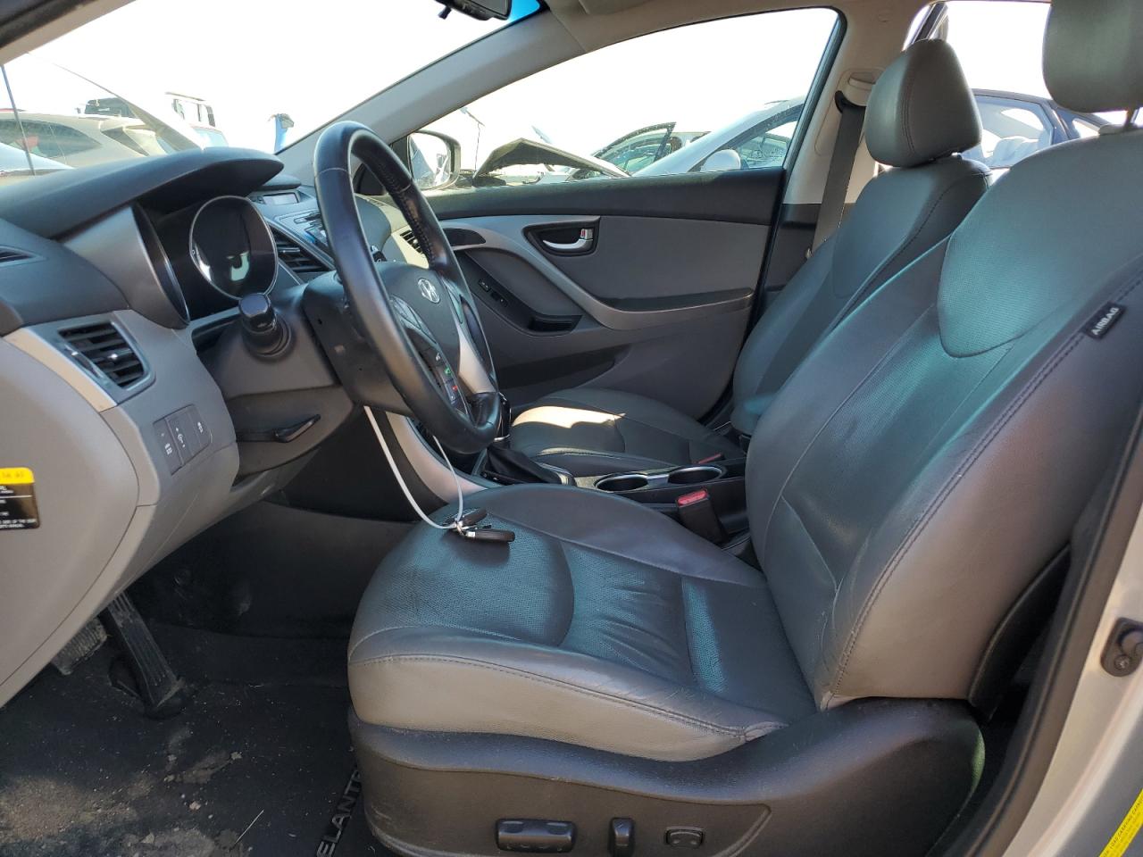2016 Hyundai Elantra VIN 5NPDH4AE4GH675066 Copart auction photo, side / minor dent/scratches damage thumbnail 7