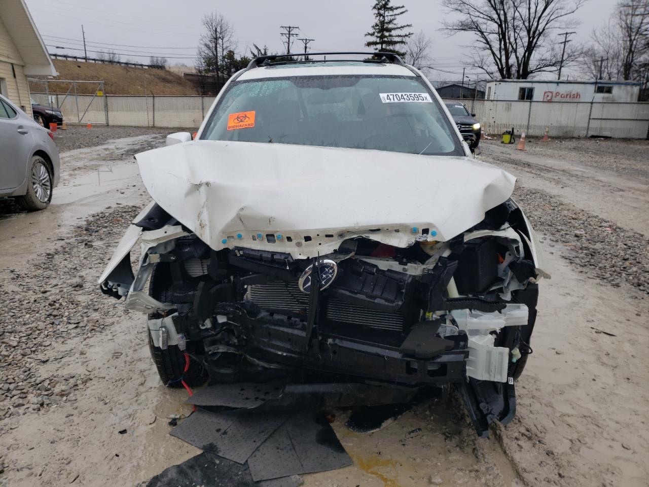 2015 Subaru Forester VIN JF2SJADC2FH546679 Copart auction photo, front end / side damage thumbnail 5