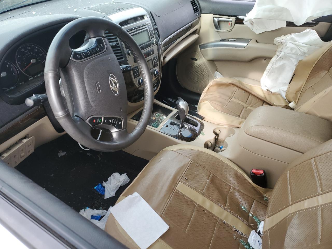 2012 Hyundai Santa Fe VIN 5XYZKDAG7CG152828 Copart auction photo, all over / side damage thumbnail 8