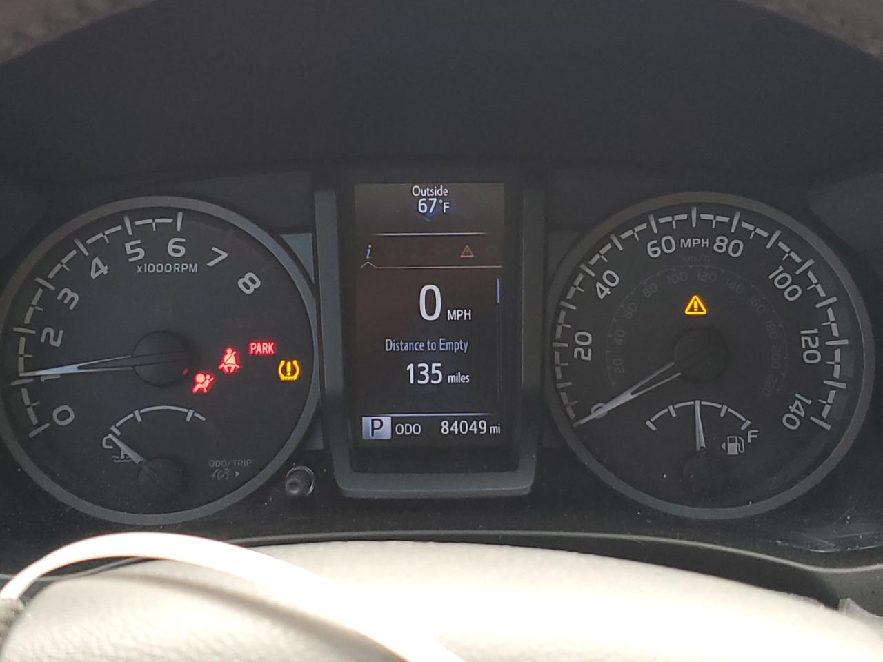 2019 Toyota Tacoma VIN 3TMCZ5AN6KM247212 Copart auction photo, rear end damage thumbnail 9