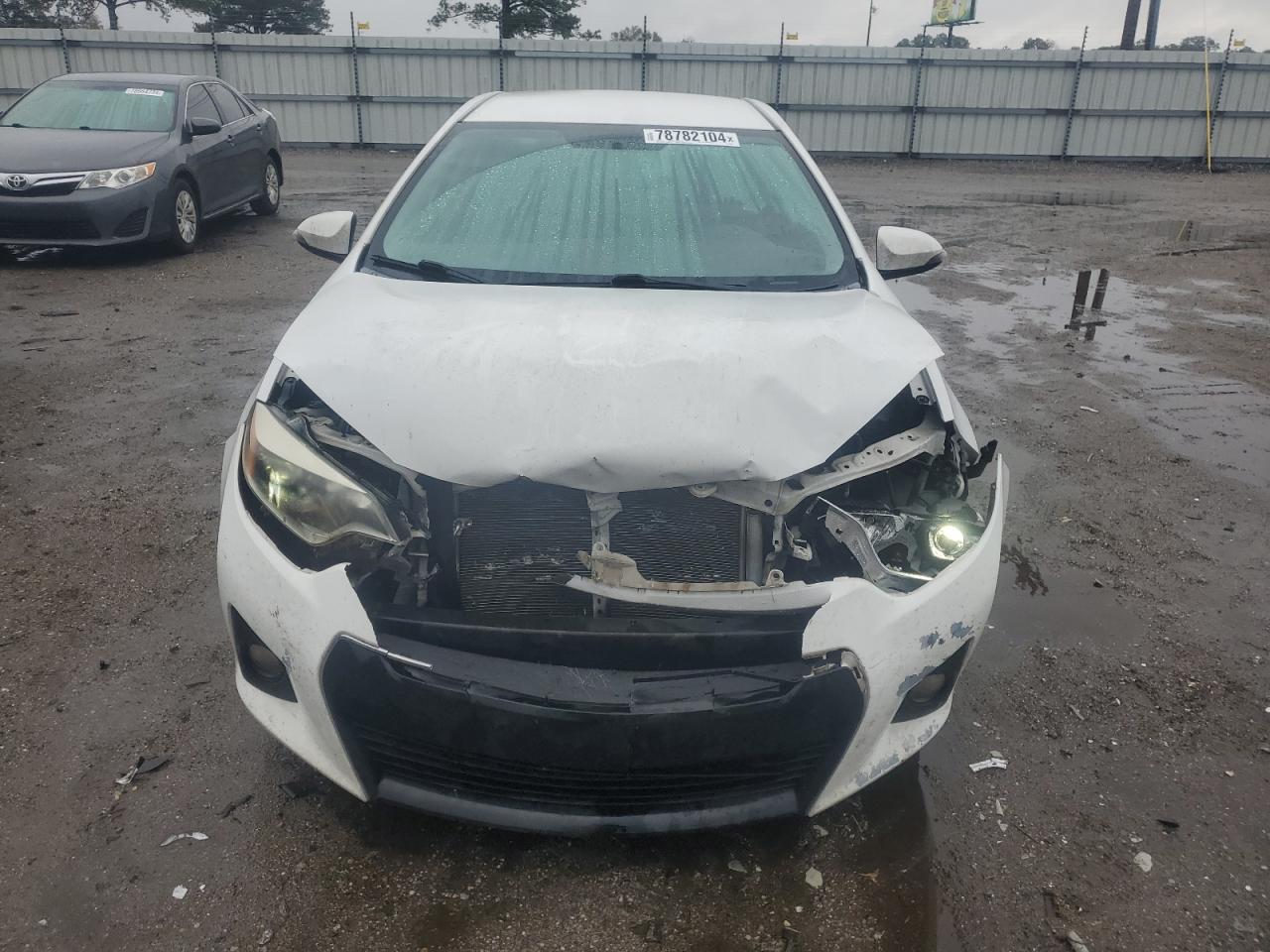 2014 Toyota Corolla VIN 2T1BURHE6EC209337 Copart auction photo, mechanical / front end damage thumbnail 5