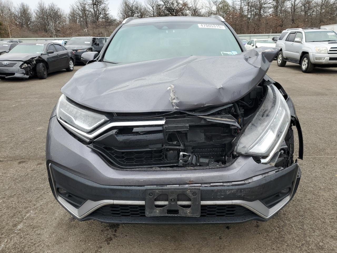 2020 Honda CR-V VIN 2HKRW2H93LH656110 Copart auction photo, front end / minor dent/scratches damage thumbnail 5