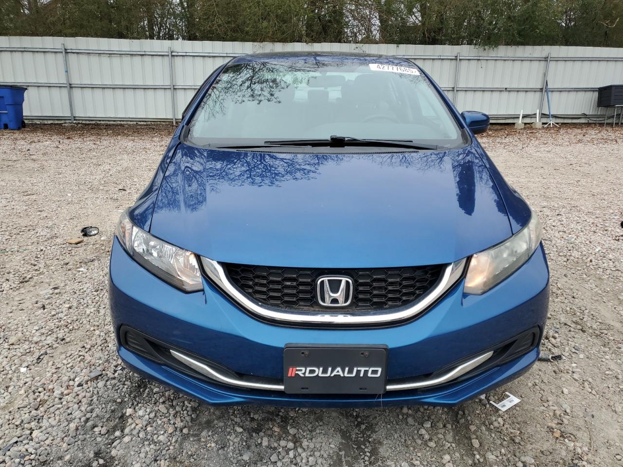 2015 Honda Civic VIN 19XFB2F85FE256793 Copart auction photo, side / front end damage thumbnail 5