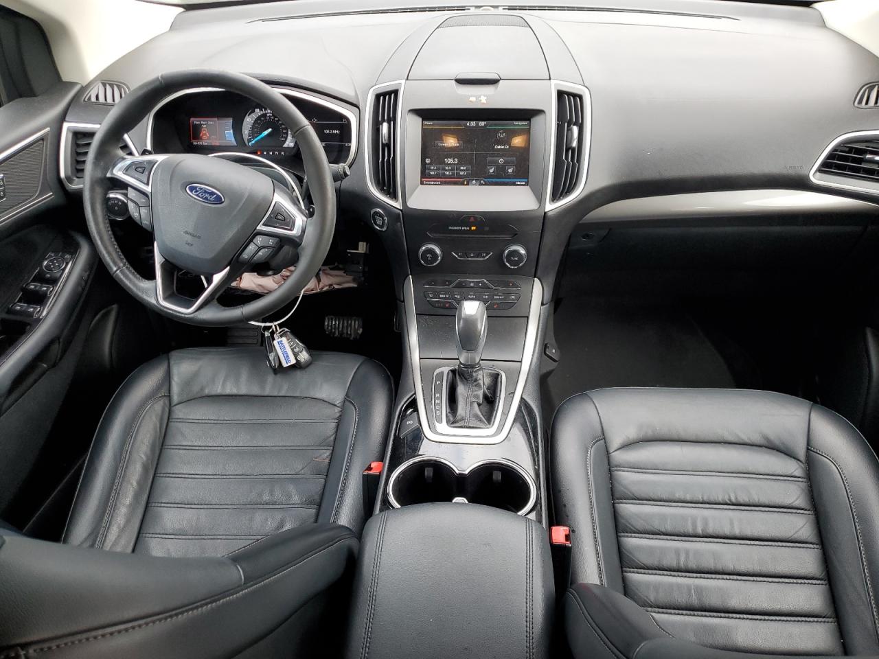 2015 Ford Edge VIN 2FMTK4J80FBB95281 Copart auction photo, front end damage thumbnail 8