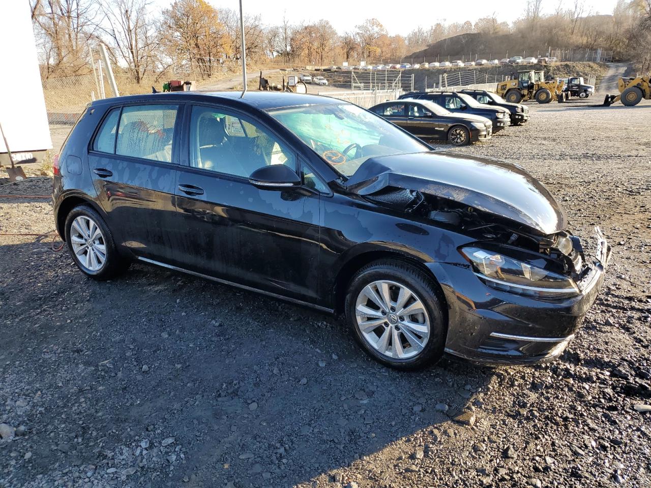 2020 Volkswagen Golf VIN 3VWW57AU2LM004944 Copart auction photo, front end / minor dent/scratches damage thumbnail 4