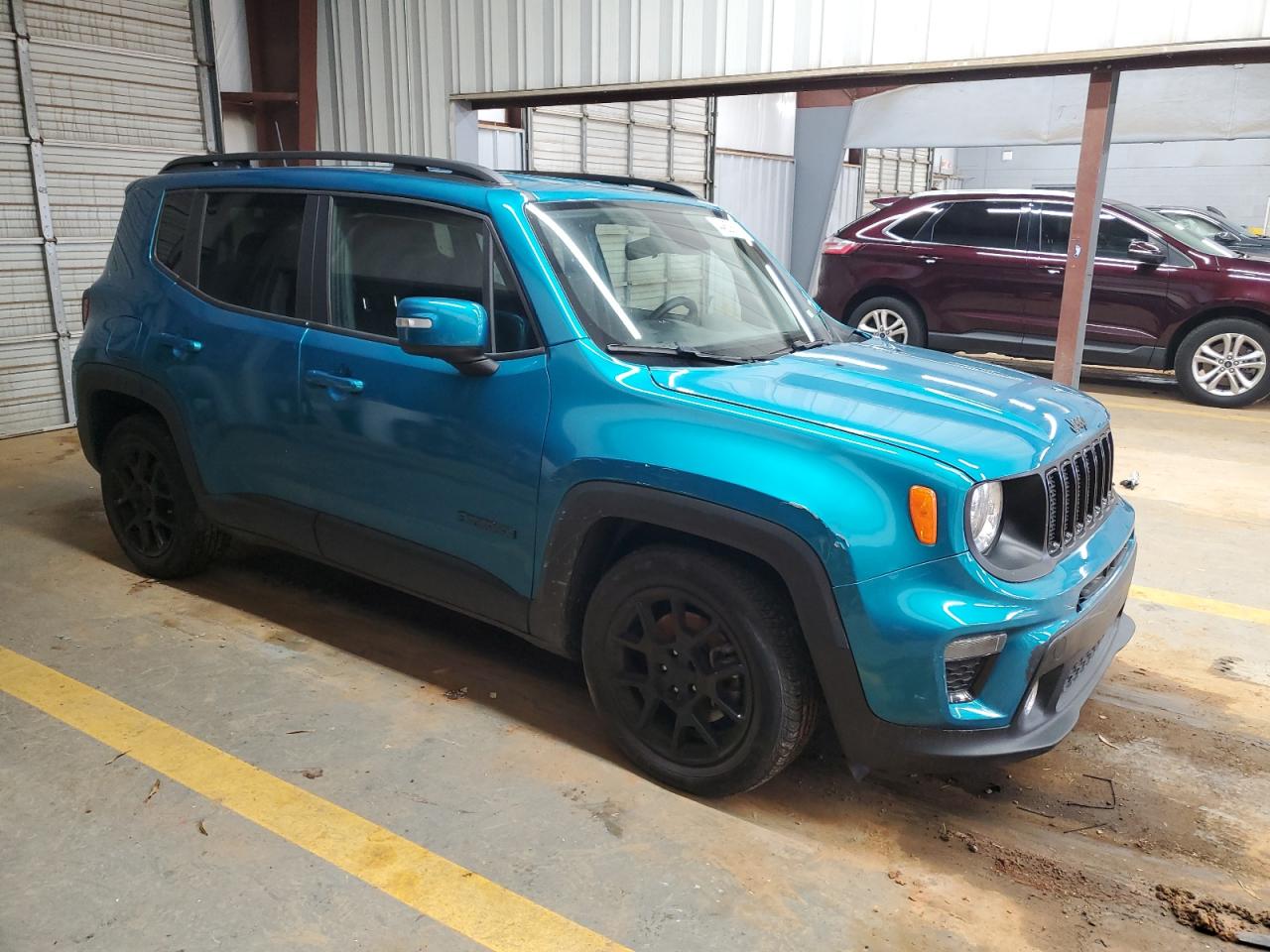 2020 Jeep Renegade VIN ZACNJABB1LPL27025 Copart auction photo, front end / side damage thumbnail 4
