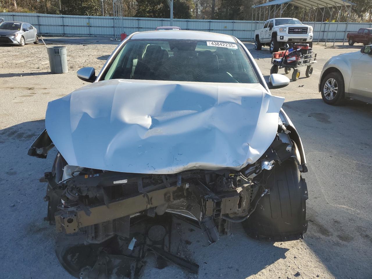 2020 KIA Forte VIN 3KPF24AD5LE184683 Copart auction photo, front end damage thumbnail 5