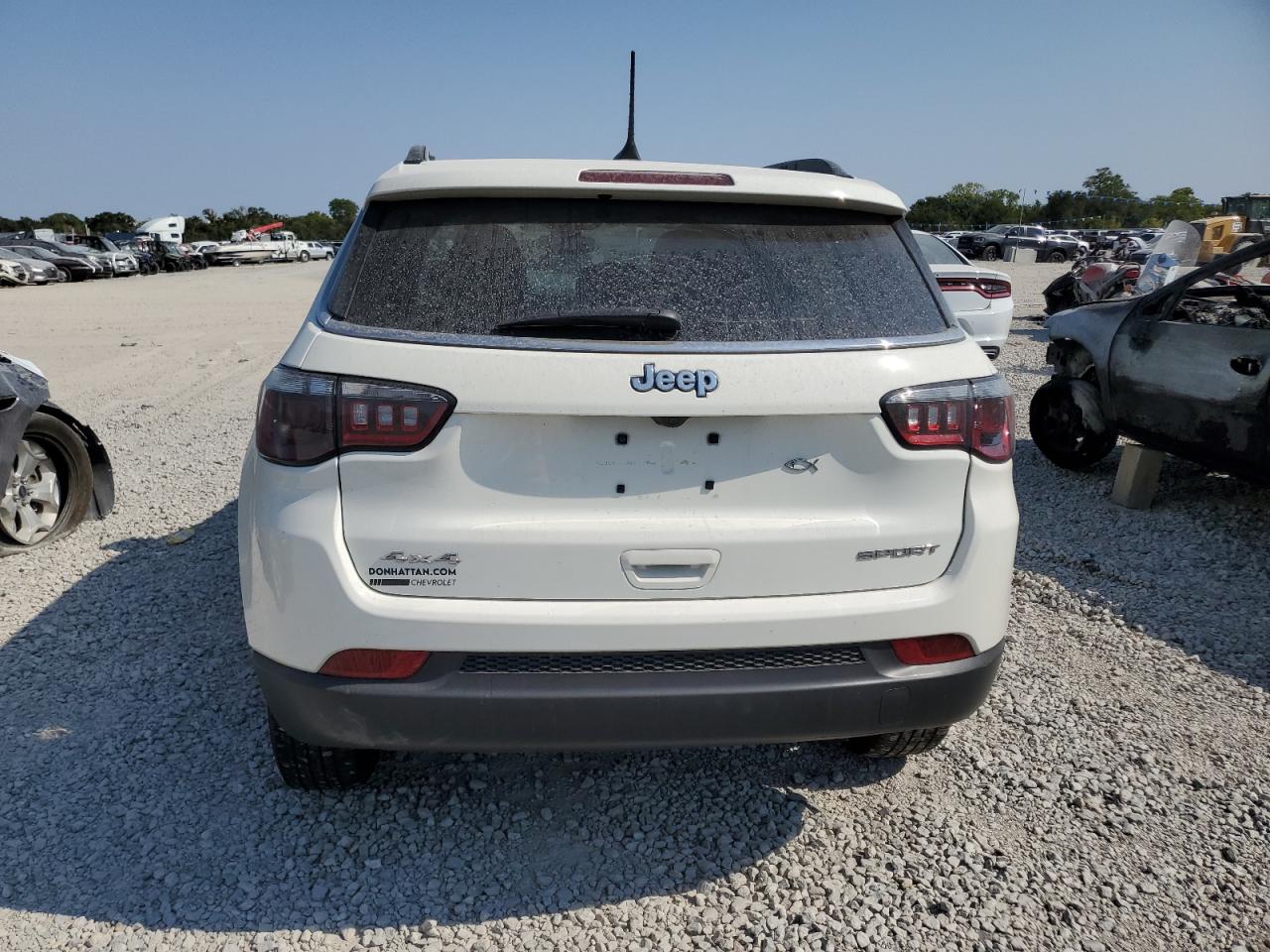 2021 Jeep Compass VIN 3C4NJDAB8MT512950 Copart auction photo, front end / minor dent/scratches damage thumbnail 6