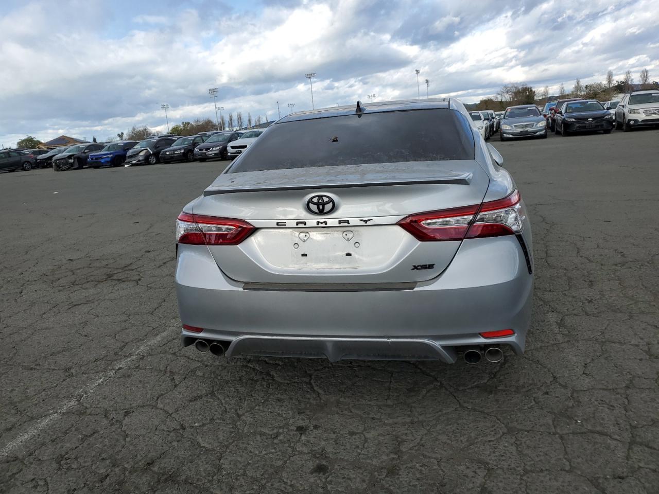 2020 Toyota Camry VIN 4T1K61AK5LU392091 Copart auction photo, front end / all over damage thumbnail 6