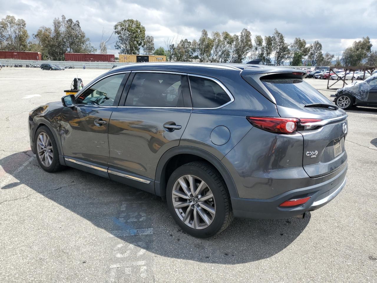 2020 Mazda CX-9 VIN JM3TCBDY5L0407422 Copart auction photo, undercarriage / all over damage thumbnail 2