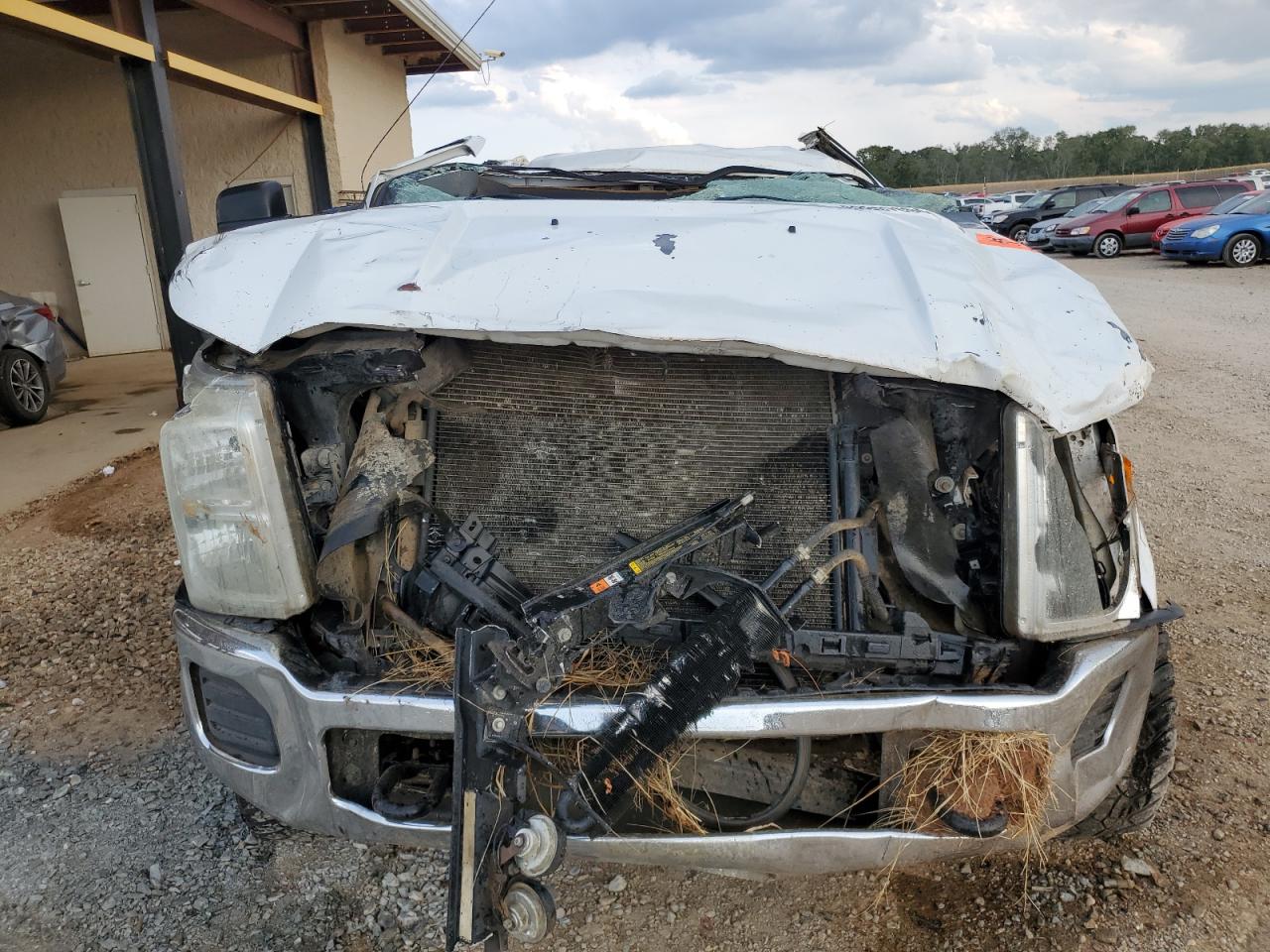 2012 Ford F250 VIN 1FT7X2B62CEA59954 Copart auction photo, rollover damage thumbnail 5